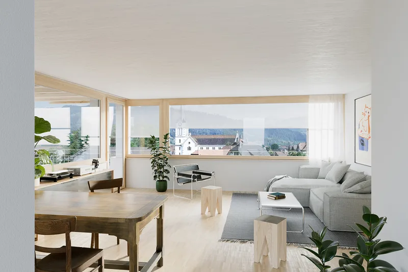 Wohnung 3.5 Zimmer in Oberschrot — photo 4