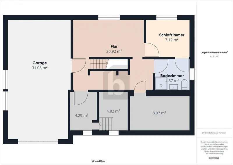 Building 4.5 rooms in Chalais — 4