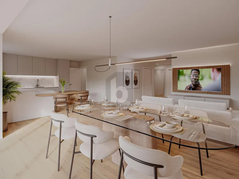 Wohnung 3.5 Zimmer in Zentrum des alten Echandens — 2