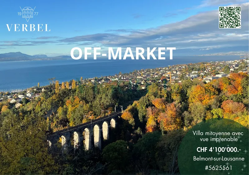 House / Villa 5.5 rooms in Belmont-sur-Lausanne