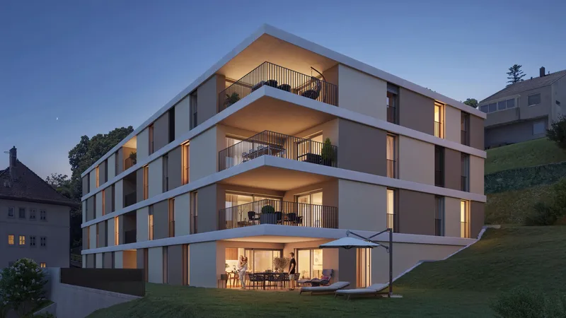 Neubau in Orbe