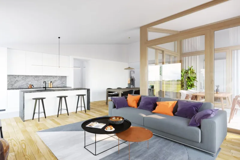 Wohnung 4 Zimmer in Lully