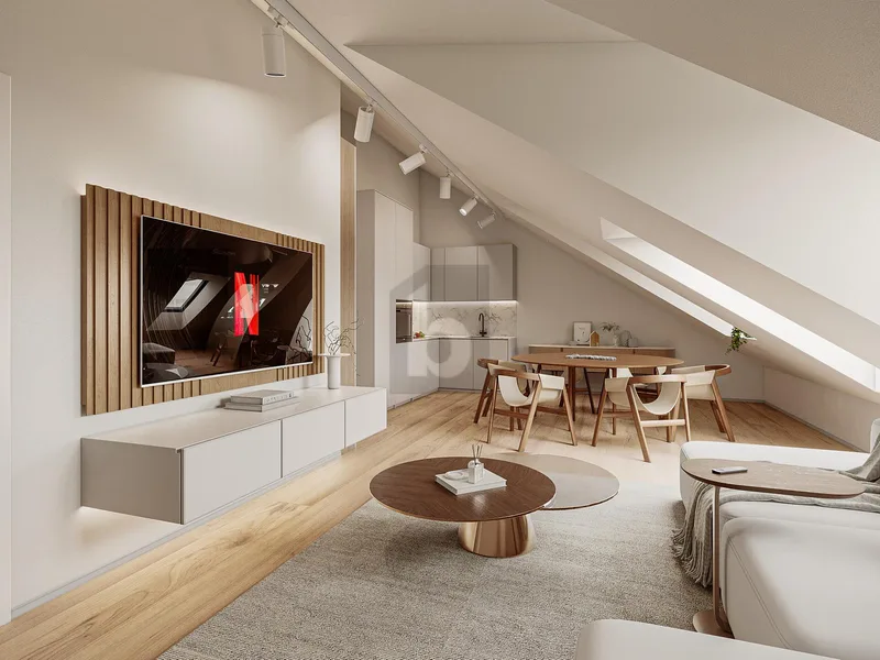 Wohnung 3.5 Zimmer in Zentrum des alten Echandens — 3