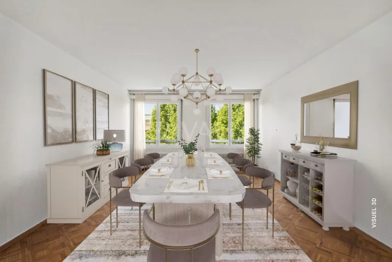 Appartement 6 pièces à Florissant - Malagnou — 2