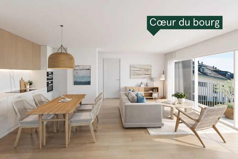 Apartment 2.5 rooms in centre du village