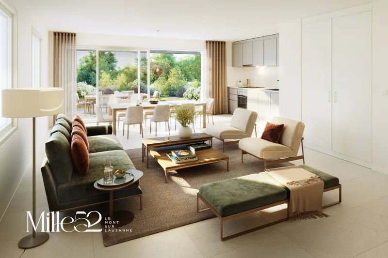 Appartement 2.5 pièces à Le Mont-sur-Lausanne — 2