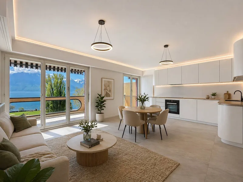 Appartement 2.5 pièces à Clarens
