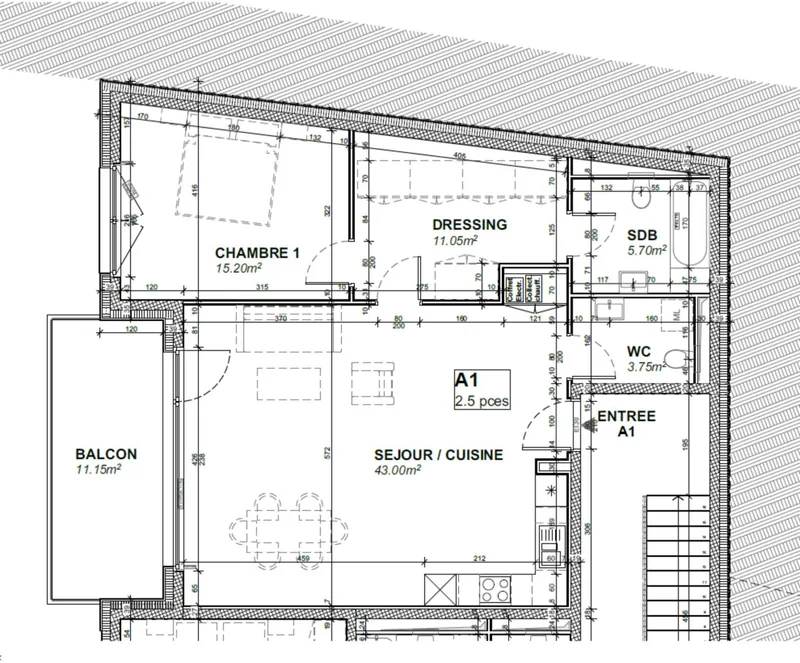 Appartement 2.5 pièces à Chailly — 3