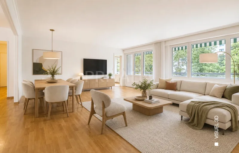 Apartment 7 rooms in Florissant - Malagnou