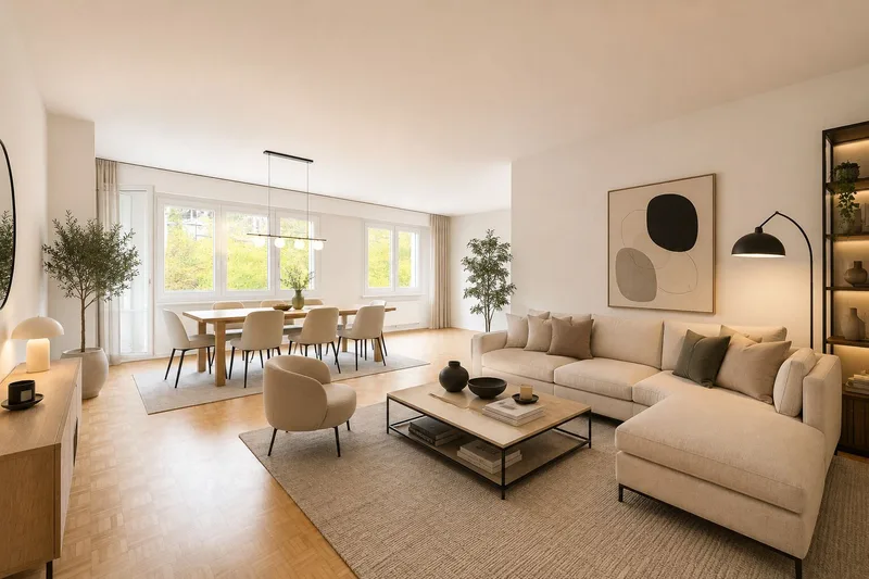 Wohnung 3 Zimmer in Genève