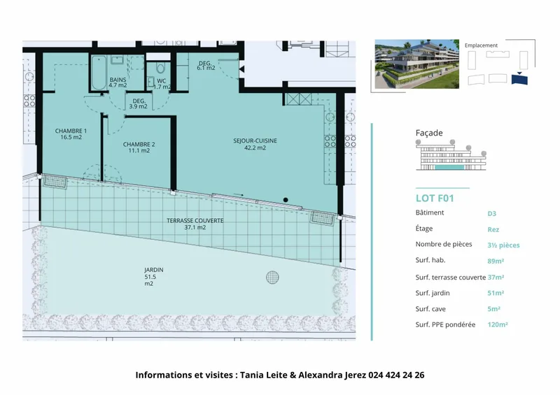 Appartement 3.5 pièces à Rolle — 11