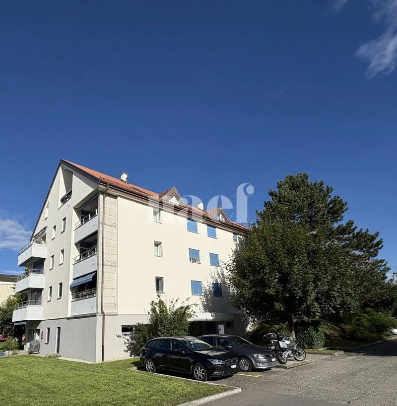 Parkplatz in Chavornay