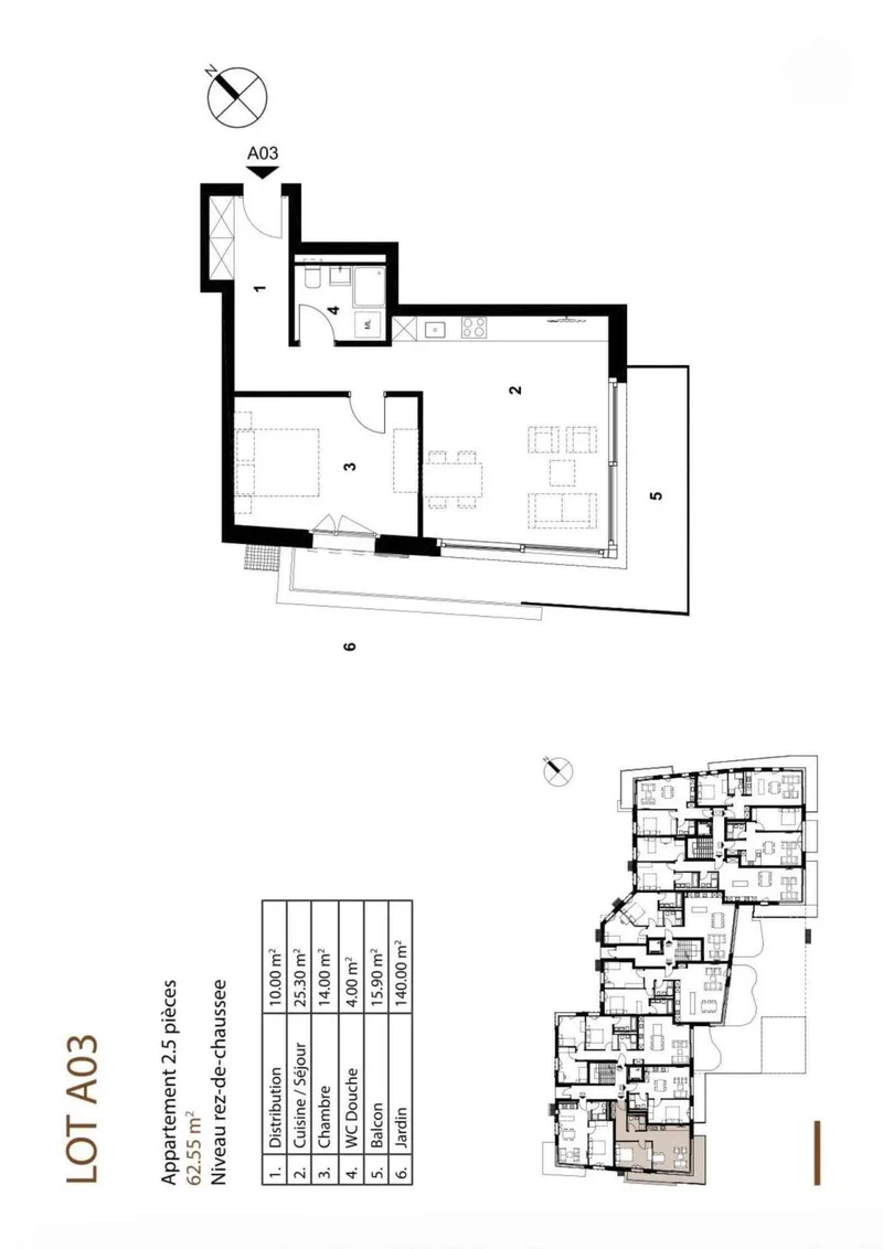 Appartement 2.5 pièces à Les Mousquines — 9