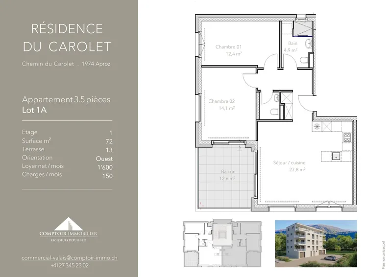 Appartement 3.5 pièces à Nendaz — 6