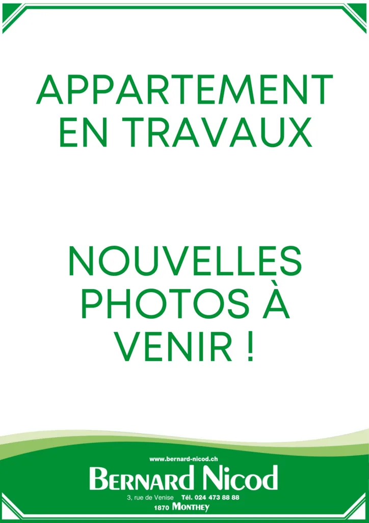 Apartment 3.5 rooms in Bex
