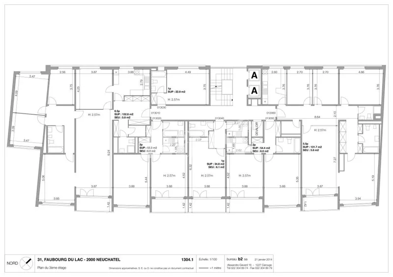 Wohnung 6.5 Zimmer in Neuchâtel