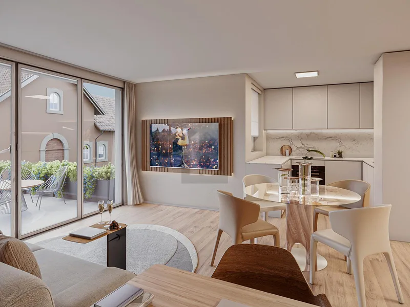 Wohnung 1.5 Zimmer in Zentrum des alten Echandens — photo 3