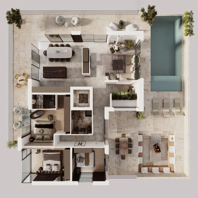 Apartment 4.5 rooms in Drône — 16