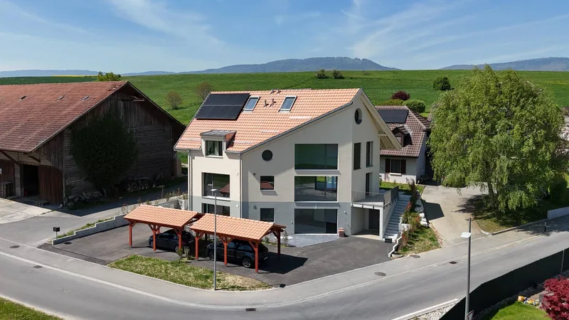 New development 5.5 rooms in Orny