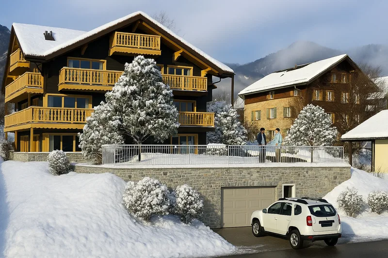 Wohnung 4.5 Zimmer in Château-d'Oex