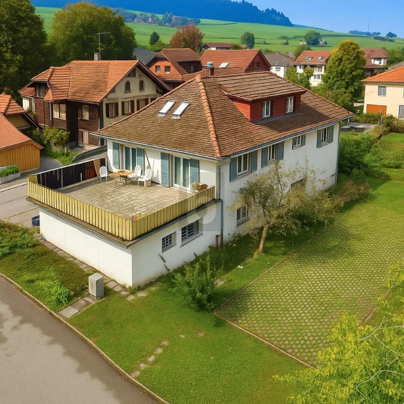 Building 13 rooms in Ursenbach — 2