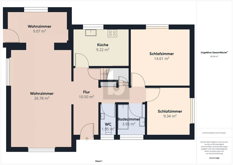 Building 4.5 rooms in Chalais — 3