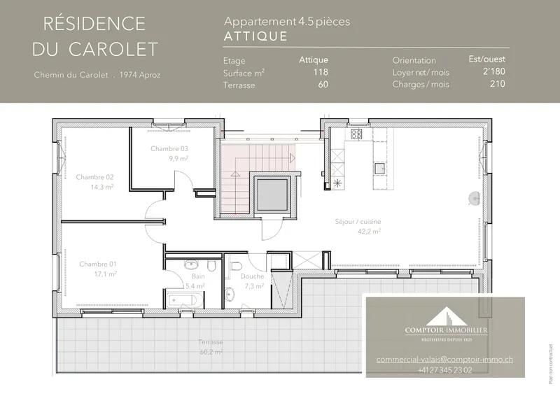 Appartement 4.5 pièces à côté Sion — 6
