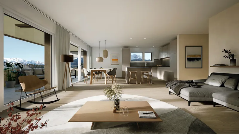 Apartment 4.5 rooms in Bulle — 4