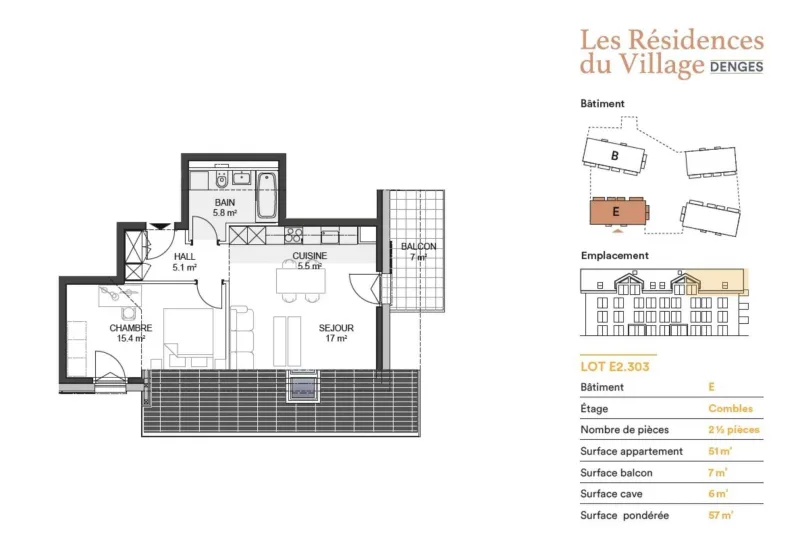 Apartment 2.5 rooms in Les Ochettes — photo 2