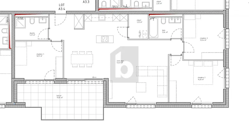 Wohnung 4.5 Zimmer in Estavayer — photo 2