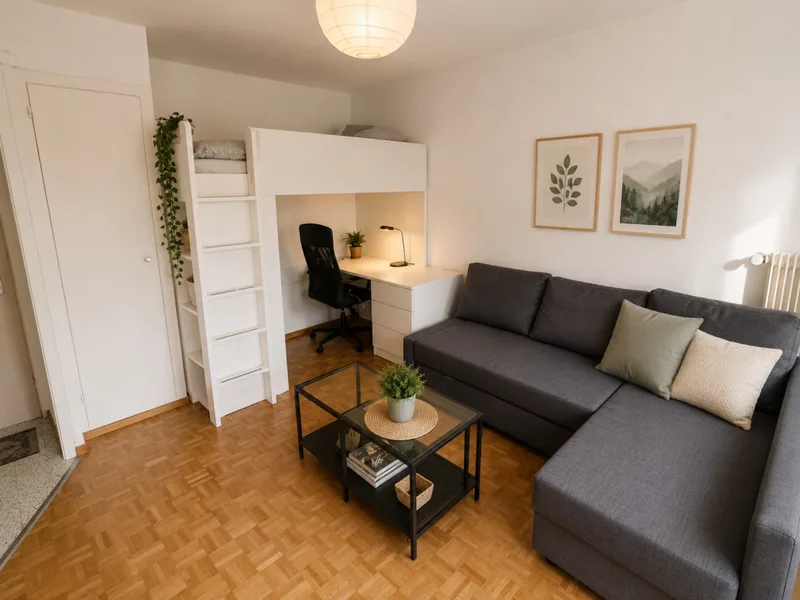Apartment 1 rooms in Yverdon-les-Bains