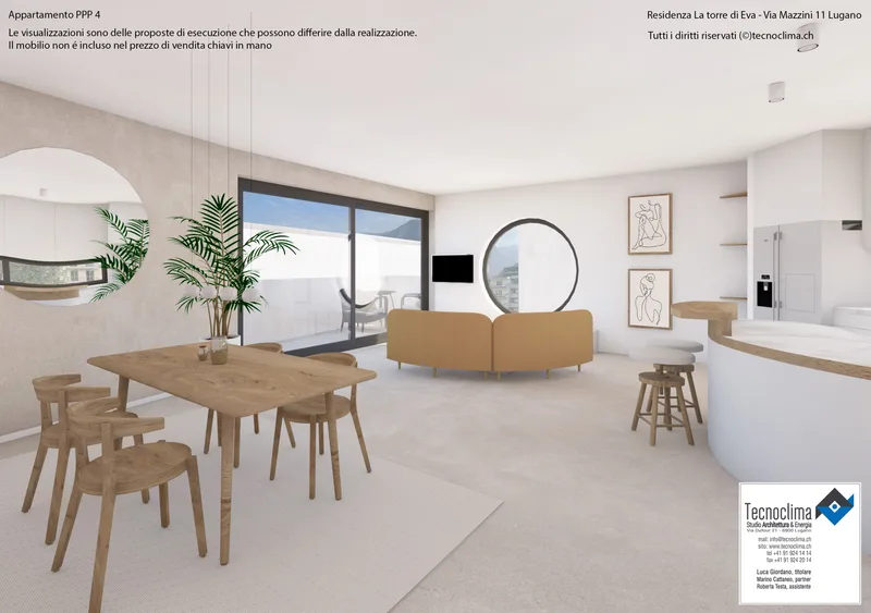 Appartement 3.5 pièces à Lugano