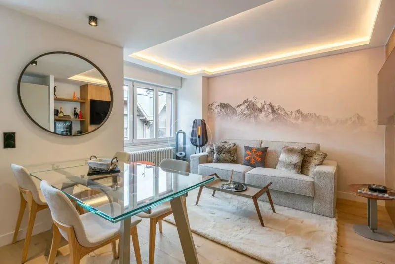 Apartment 2 rooms in centre ville, le Chamois