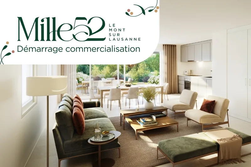 Appartement 1.5 pièces à Mille52