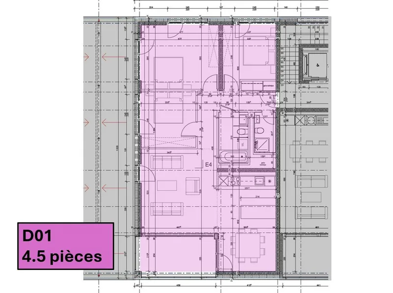 New development 4.5 rooms in Monthey — 3
