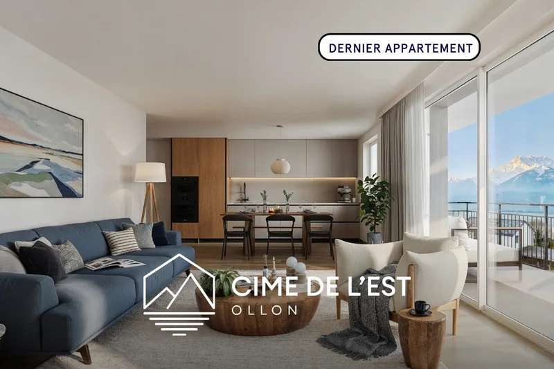 Apartment 3.5 rooms in Ollon — 2