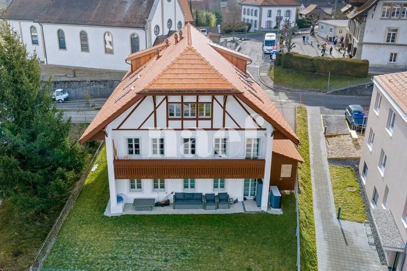 Gebäude in Gibloux