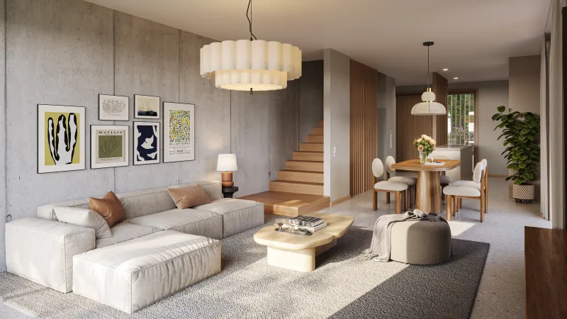 Neubau in Trois-Chêne