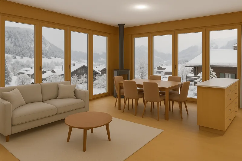 Wohnung 4.5 Zimmer in Château-d’Œx